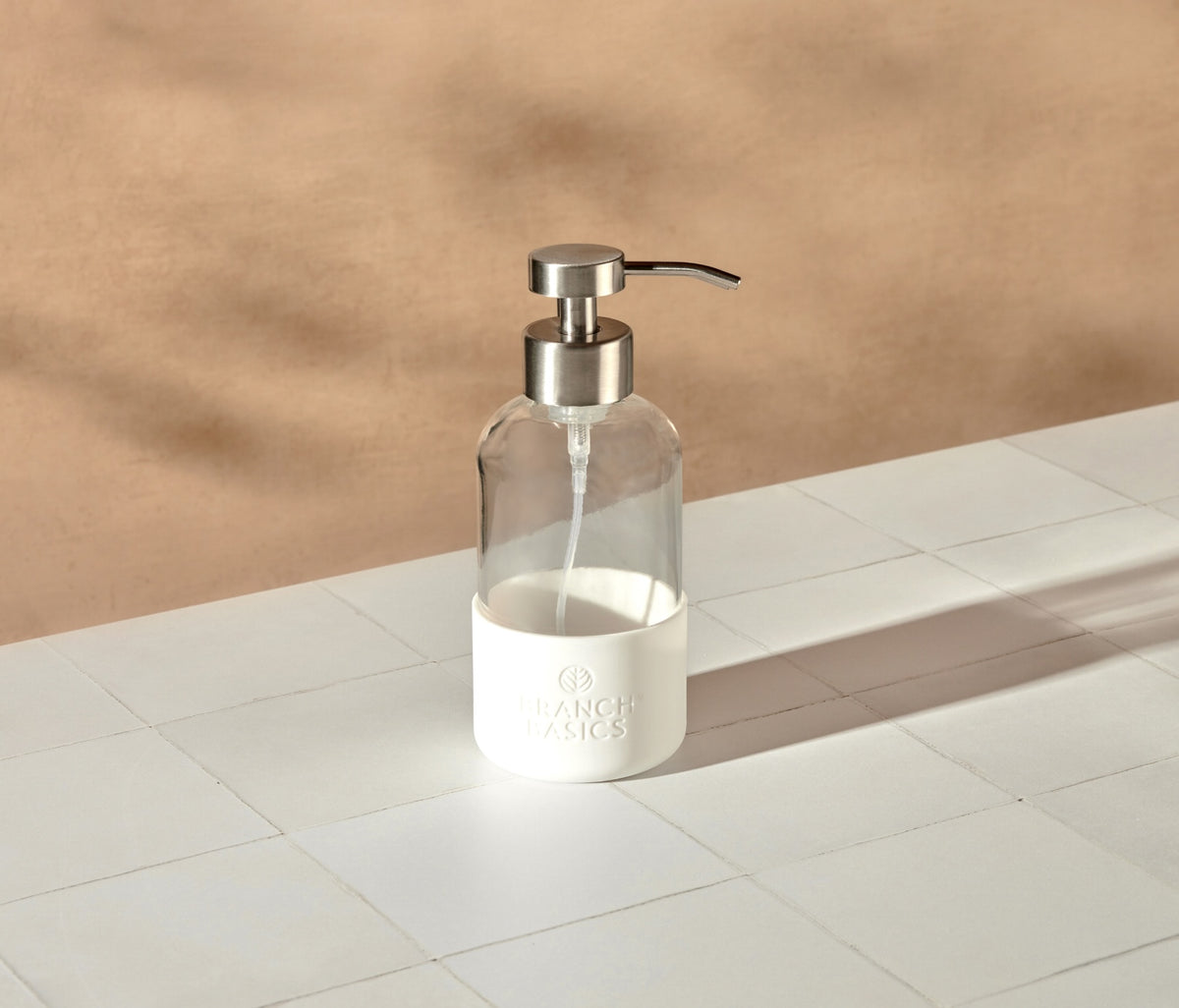 Foaming Wash Bottle in Glass Product Page