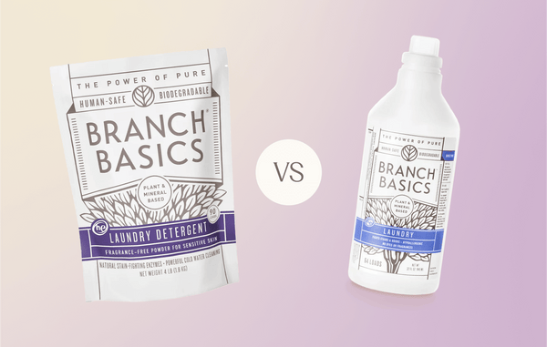 Comparing Branch Basics Laundry Detergent Vs. Laundry Dilution: What’s The Difference?